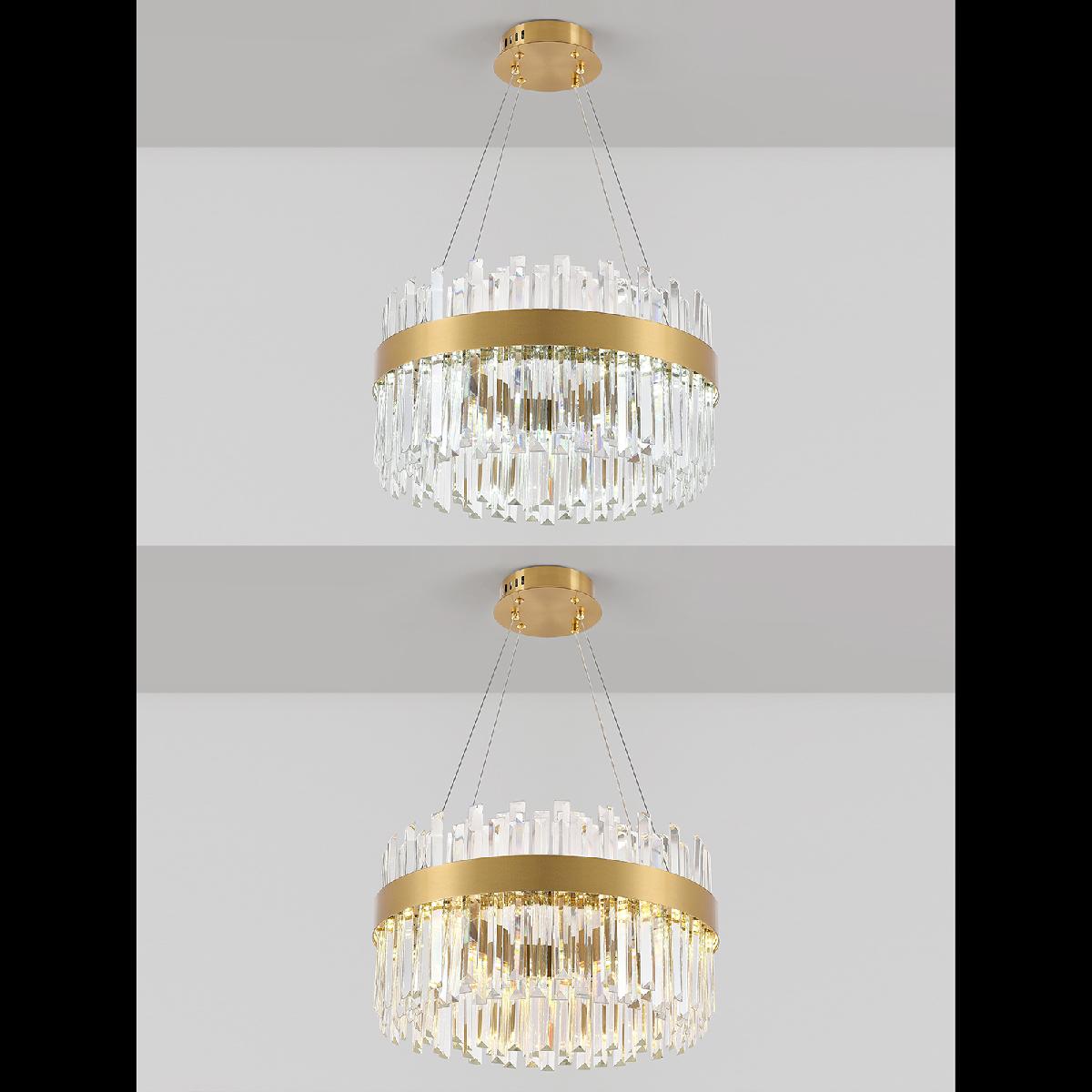 Подвесная люстра Natali Kovaltseva Riveria LED LAMPS 81270