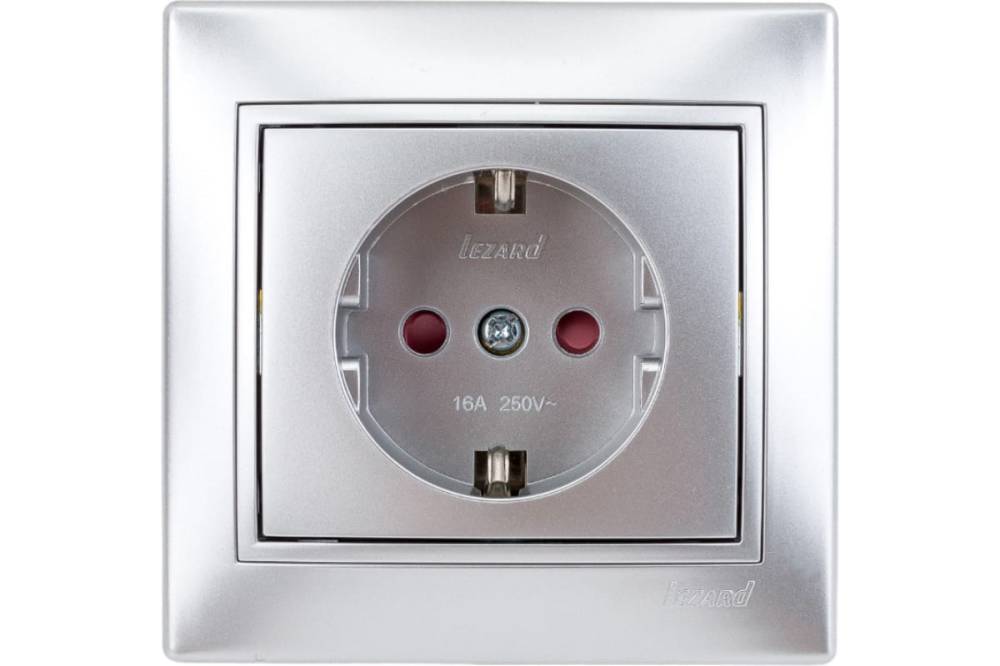 Розетка с защитой от детей Lezard Mira 701-1010-124B