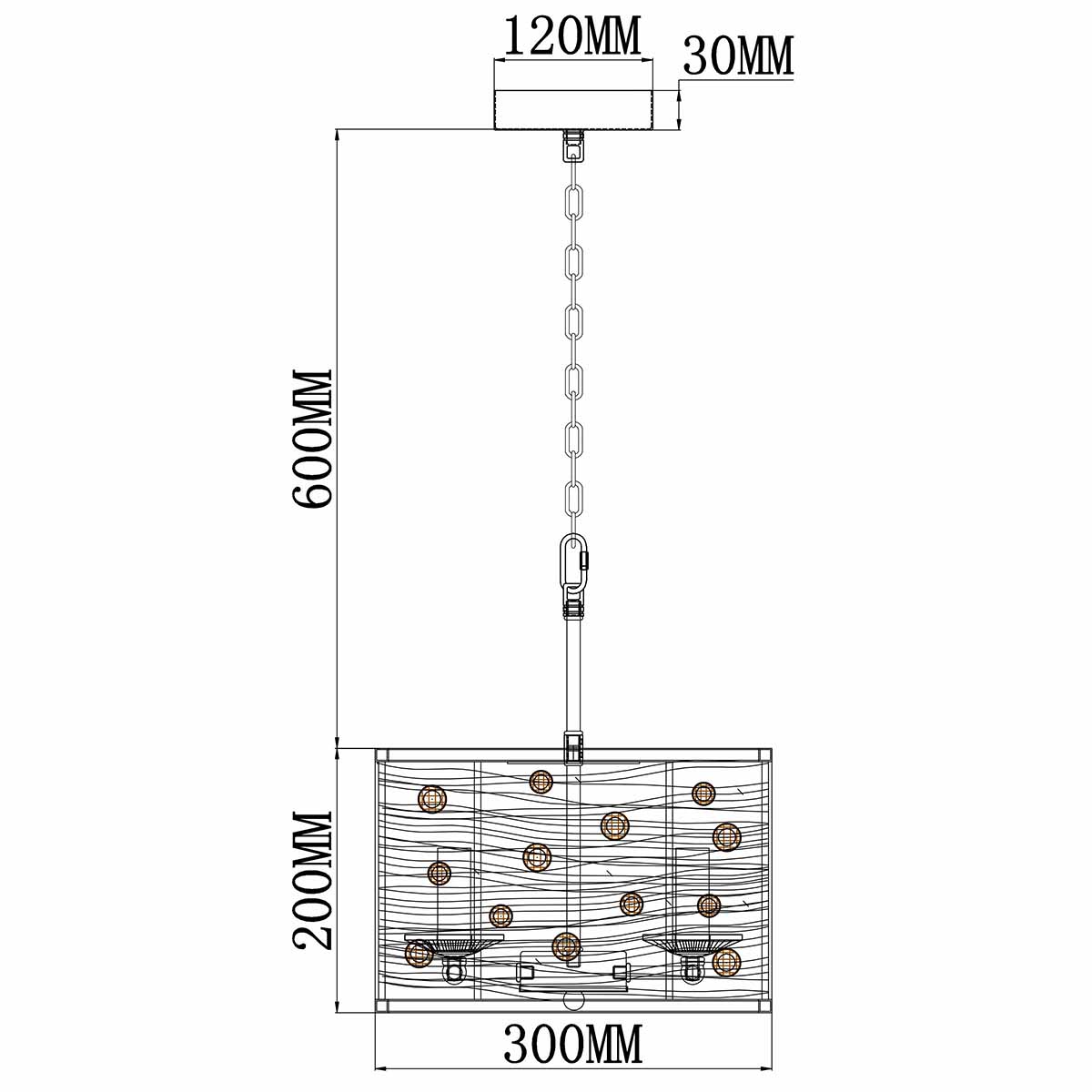 Подвесной светильник Rivoli Сonfusione 5015-203 Б0038080