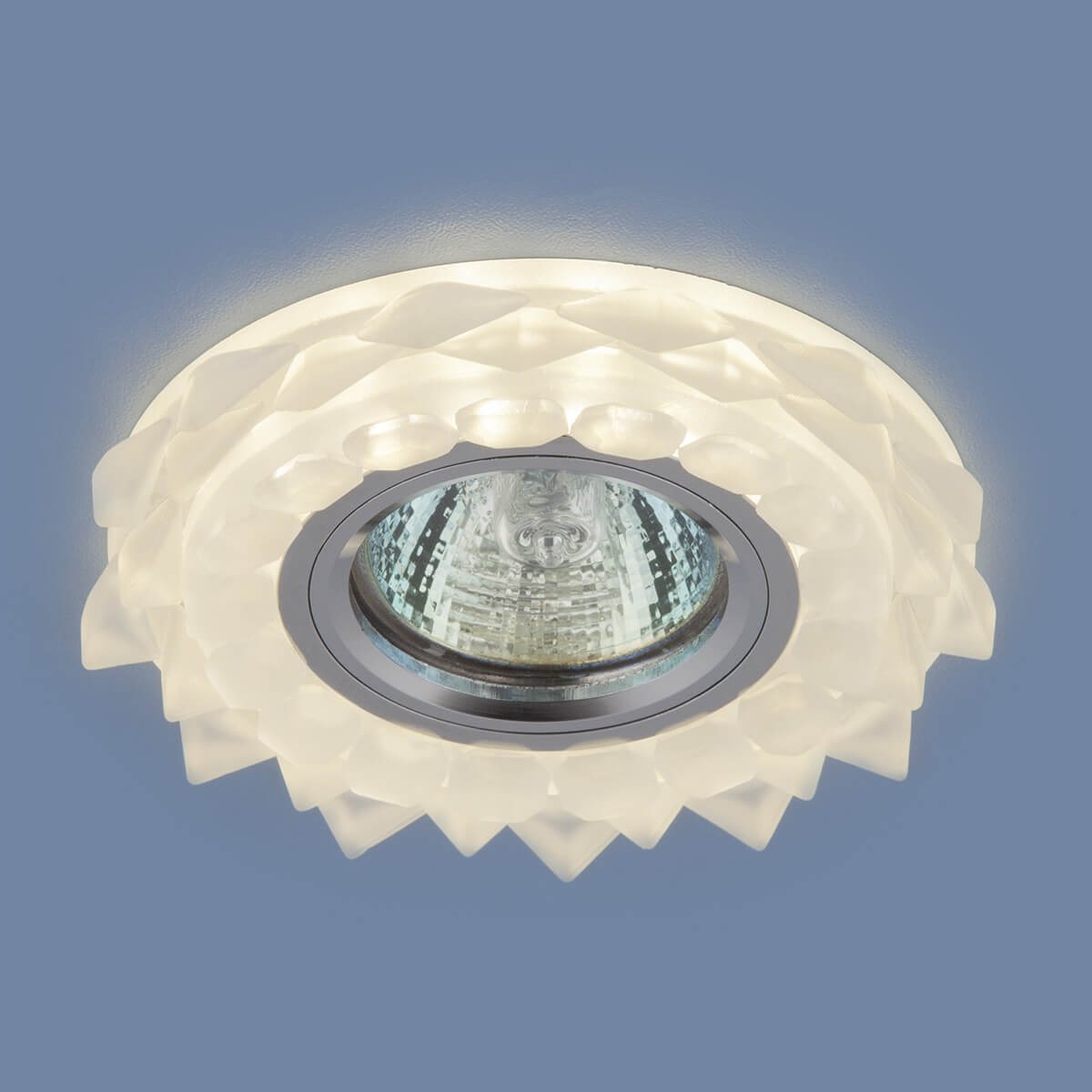 Встраиваемый светильник Elektrostandard 2209 MR16 Matt Ice матовый лед 4690389112867