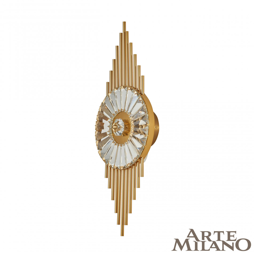 Настенный светильник Arte Milano 0552B.D255.H650.E14.3 G