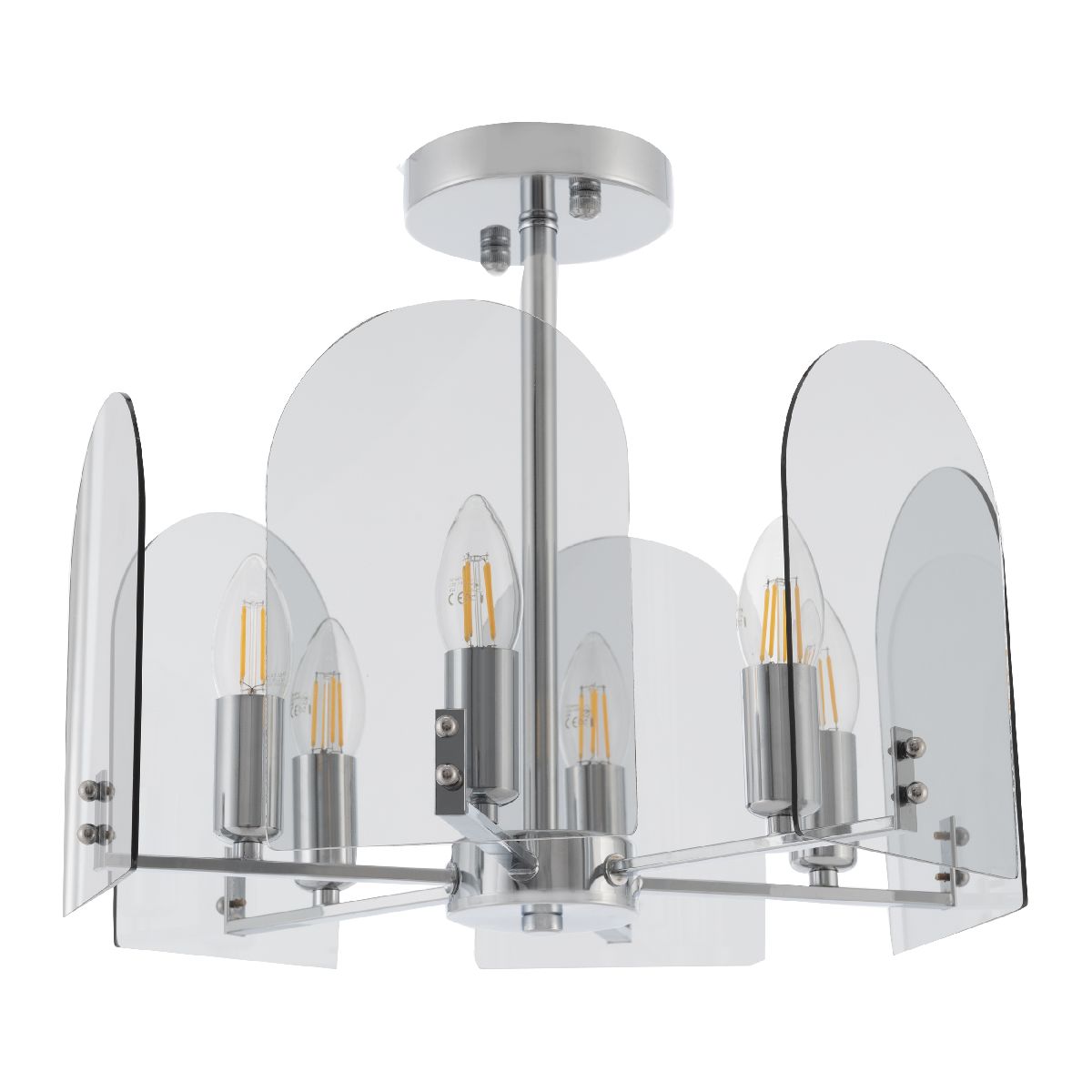 Люстра на штанге Arte Milano Sorrento 377309/6/390 CR