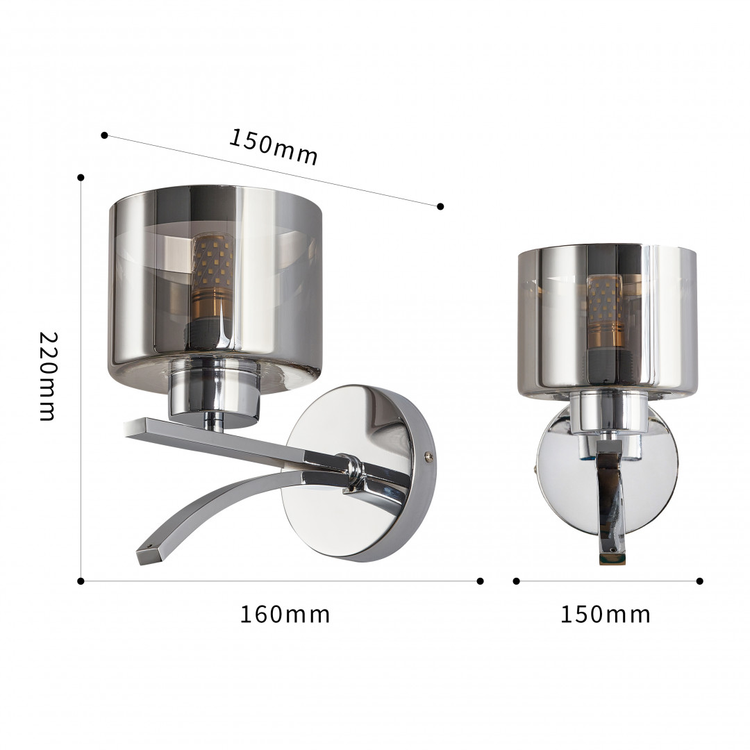 Бра Arte Milano Neapolis 278207/1B Ni