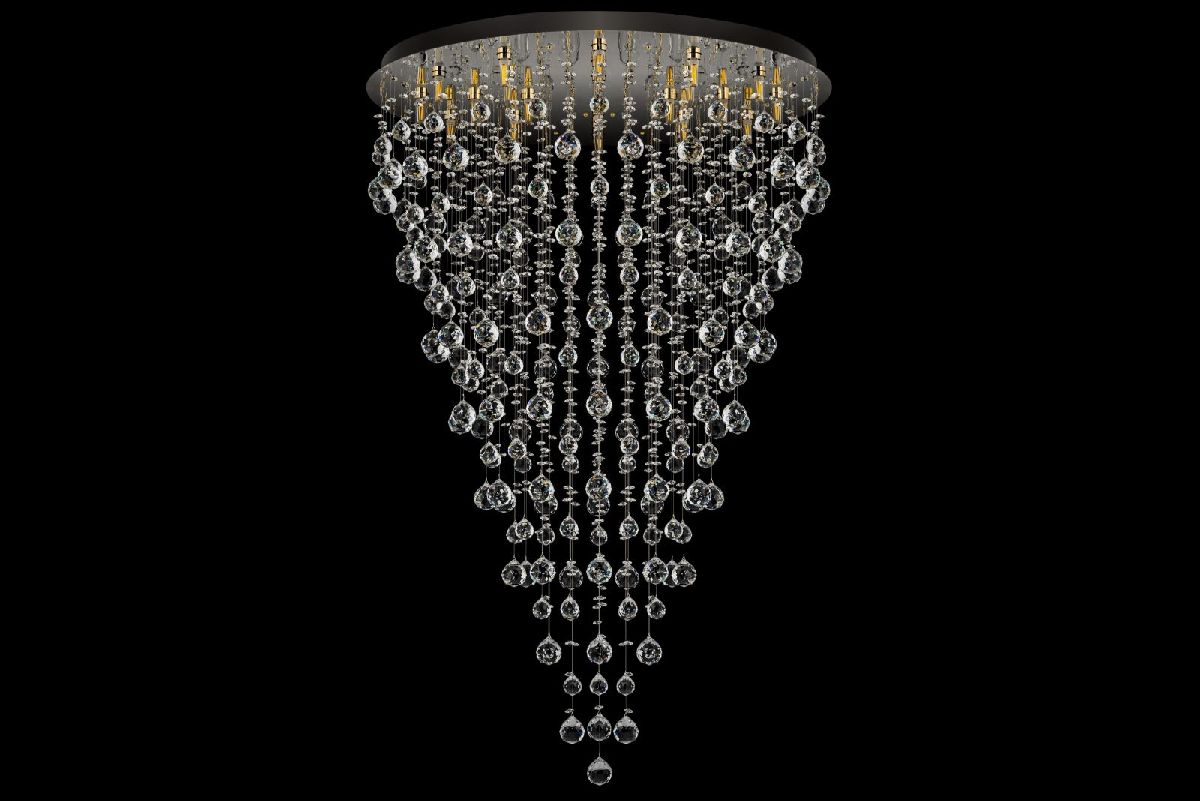 Потолочная люстра Arti Lampadari Flusso H 1.4.80.615 N