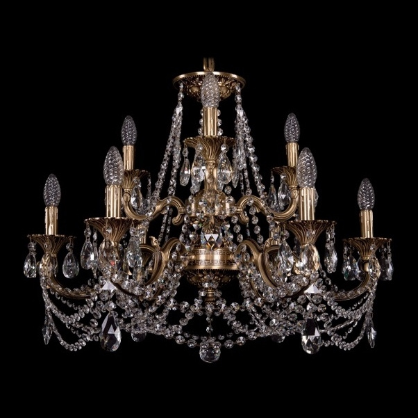 Подвесная люстра Bohemia Ivele 1722/6+3/250/C/FP