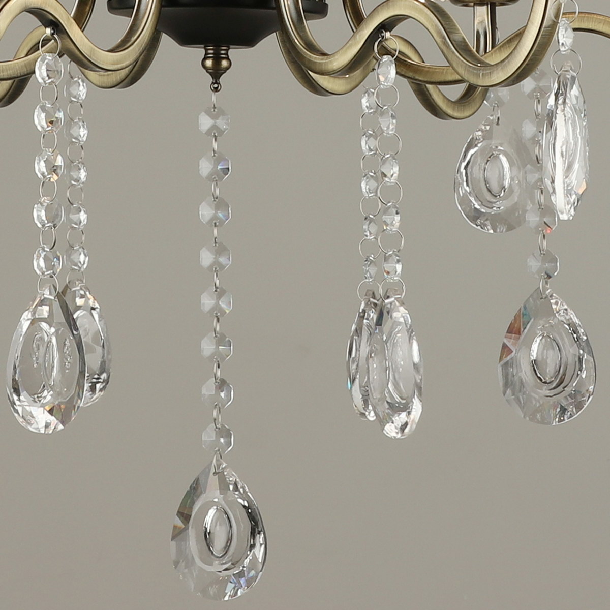 Подвесная люстра Reluce 03804-0.4-06 AB+BK