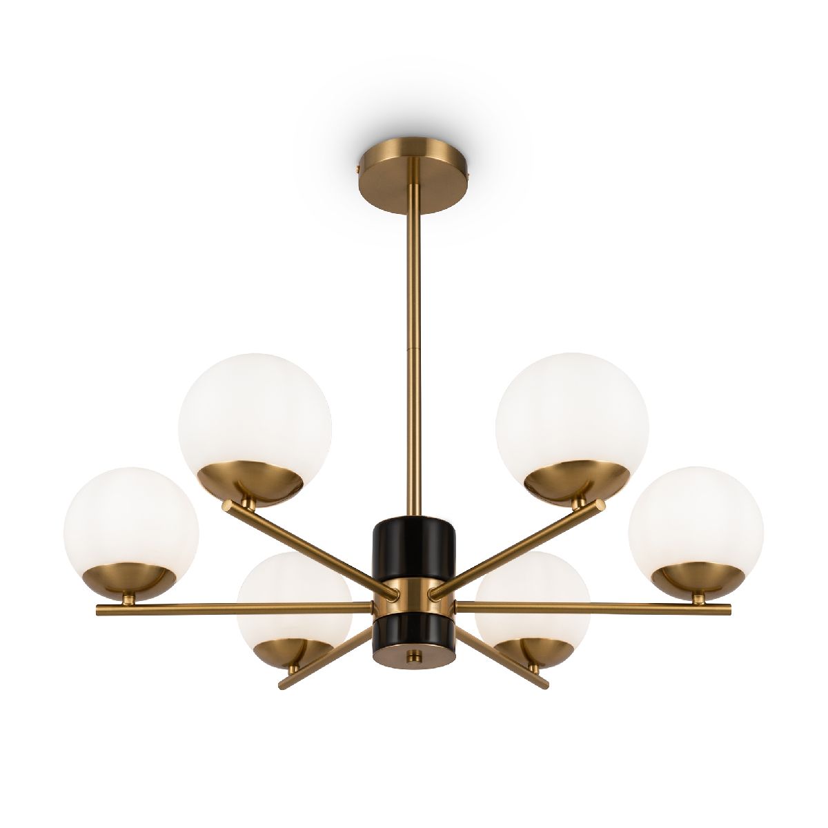 Люстра на штанге Freya Marble FR5230PL-06BS