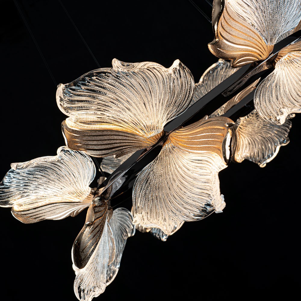 Подвесная люстра с дистанционным управлением Modelux ML.2412.600 BK