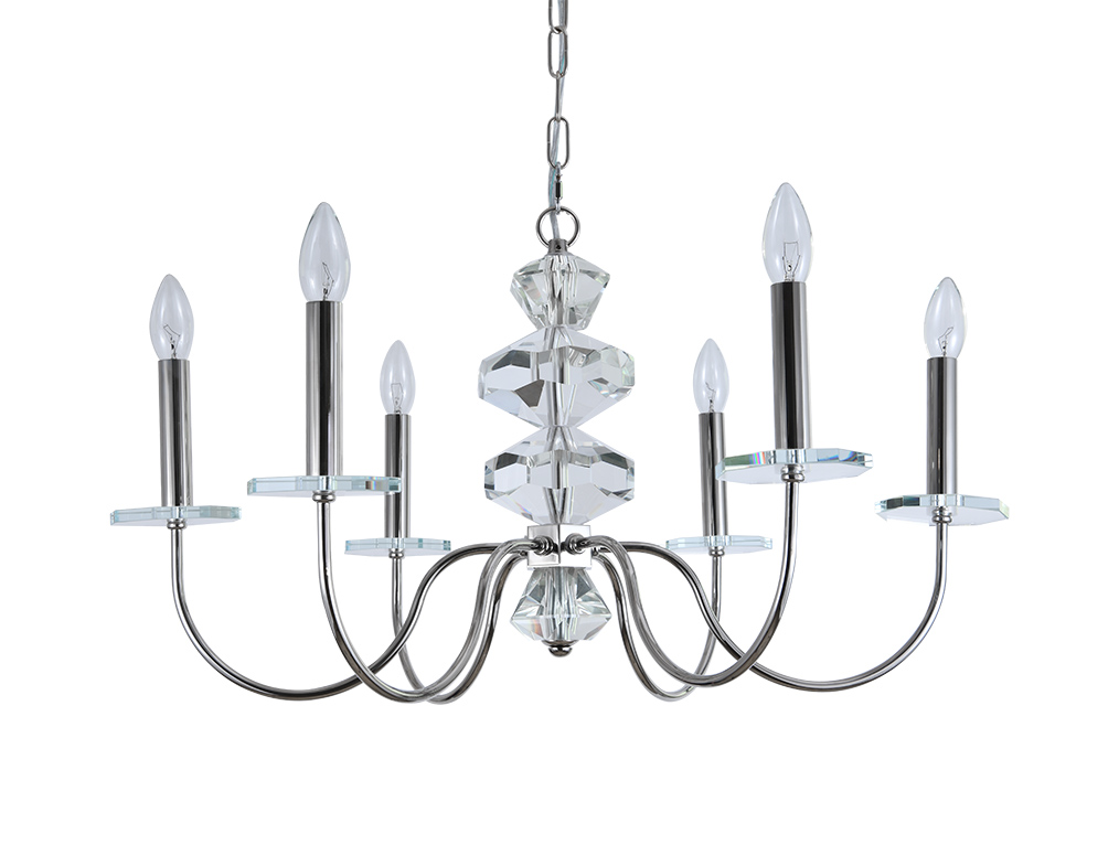 Подвесная люстра Newport Vanessa 3876/С nickel М0070660