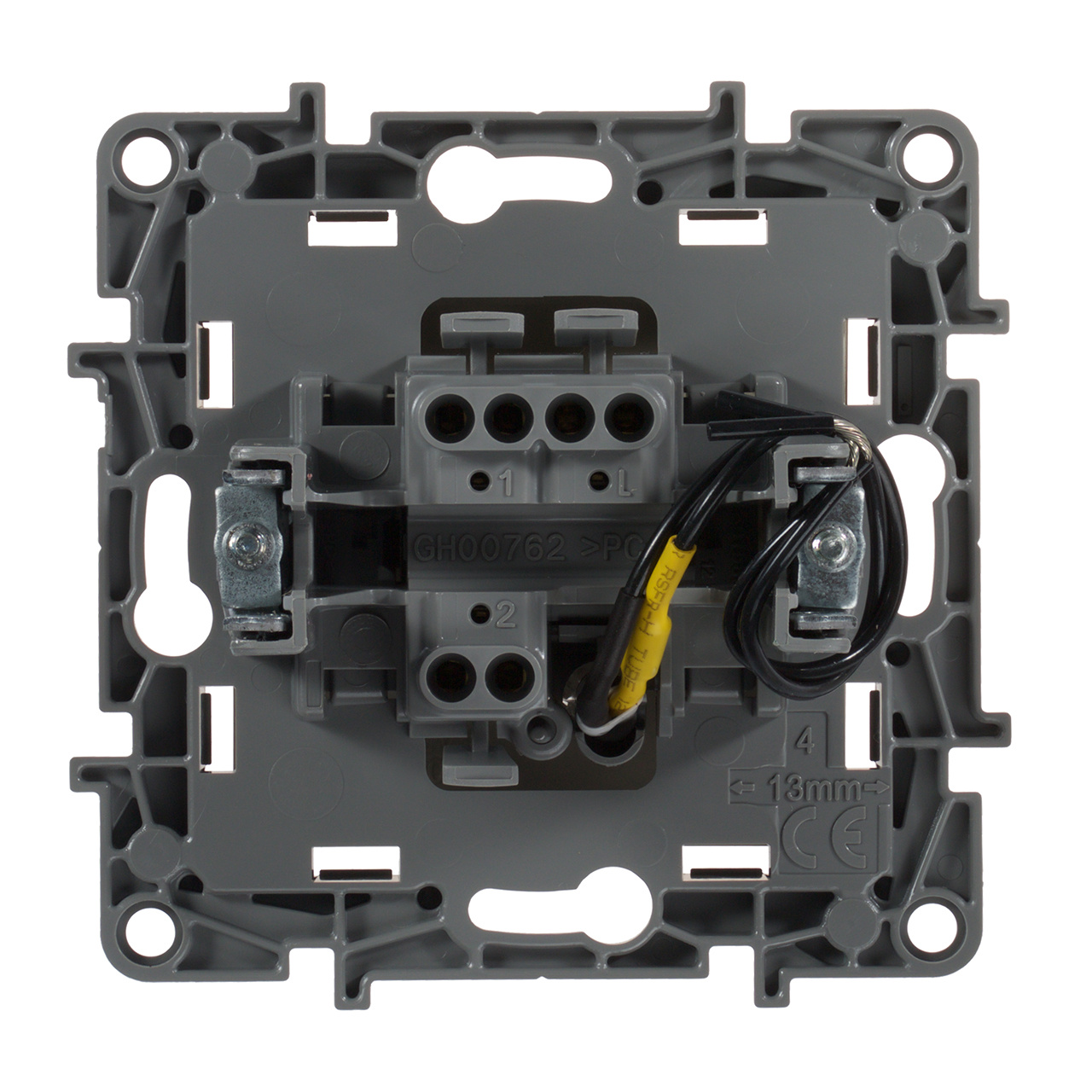 Переключатель одноклавишный Legrand Etika с подсветкой 10A 250V слоновая кость 672315