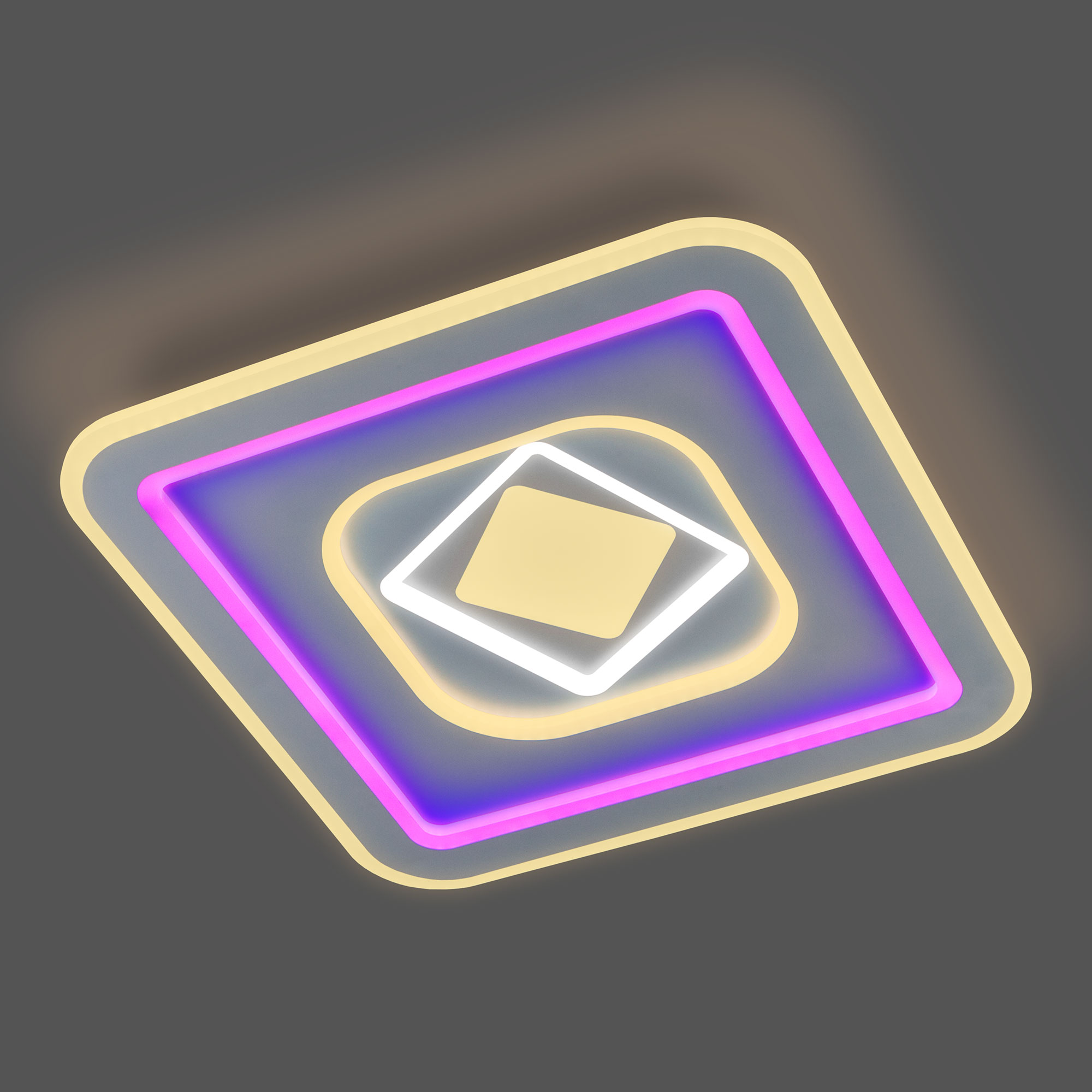 Потолочный светодиодный светильник Eurosvet Coloris 90215/1 белый