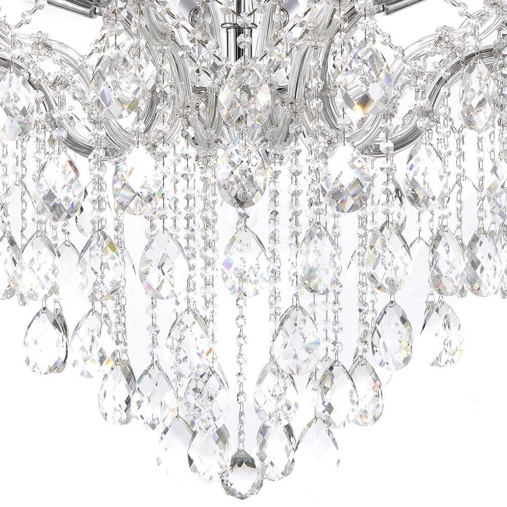 Потолочная люстра Lumien Hall Kaya LH0027/12C-CR