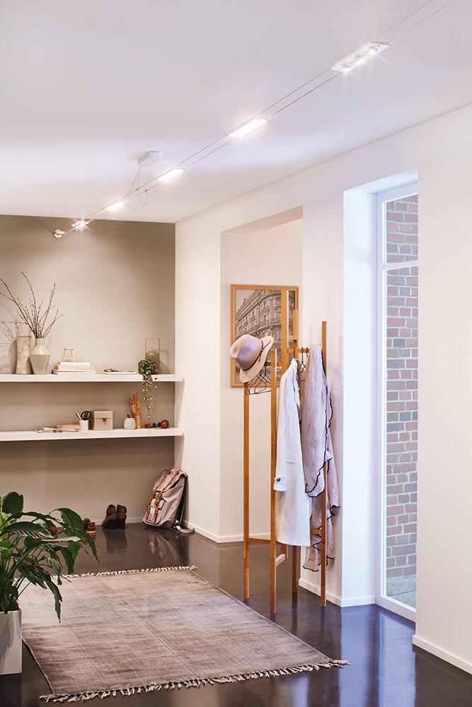 Струнный светодиодный светильник Paulmann 2Line Spot Luke 94164