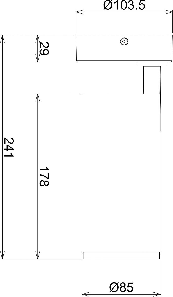 Накладной спот Deko-Light Lucea 348164