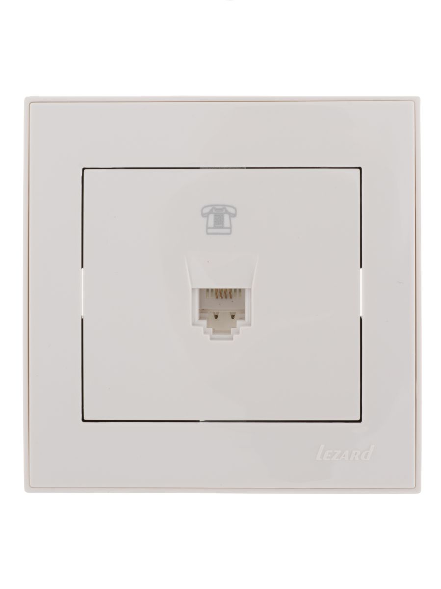 Розетка телефонная евро Lezard Rain 703-0202-137