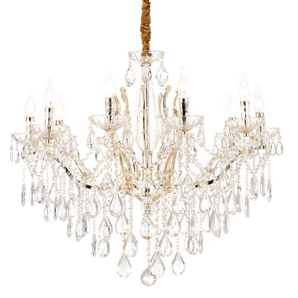 Подвесная люстра Lumien Hall Стефани 0036/10P-SGD