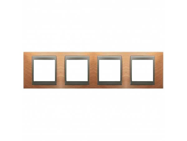 Рамка 4-постовая Schneider Electric Unica Top MGU66.008.298