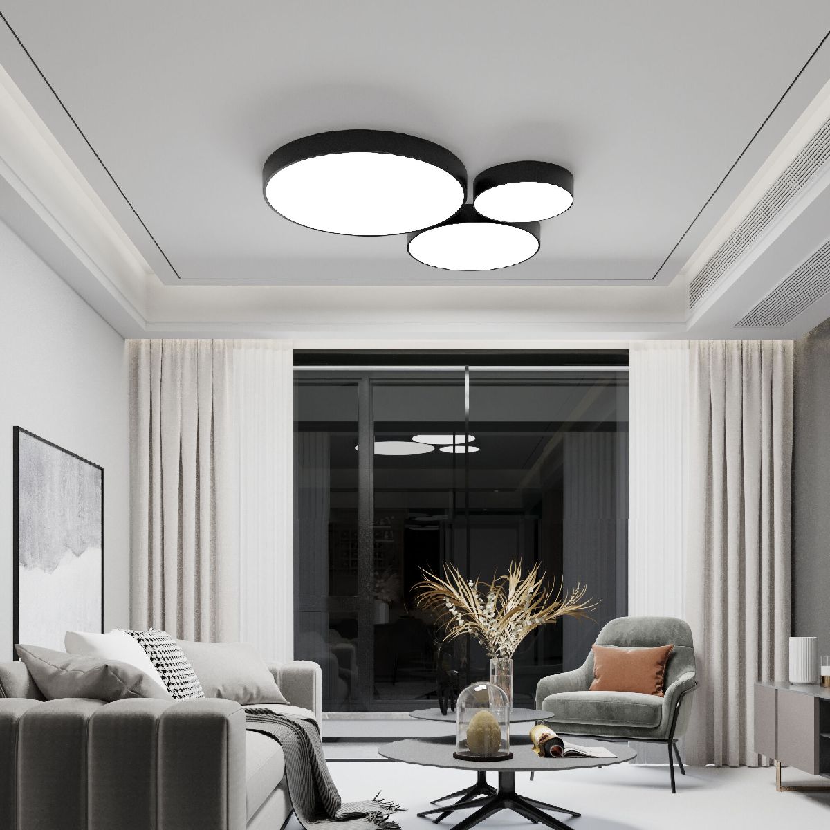 Потолочный светильник Eurosvet Entire 90319/1 черный a063080