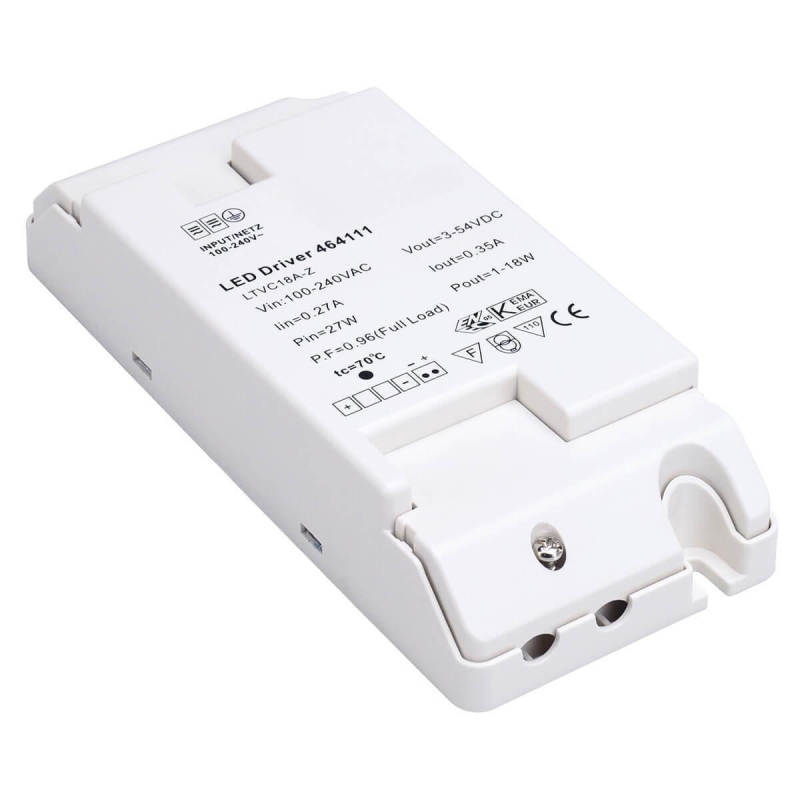 Драйвер SLV 3-54V 1-18W IP20 0,35A 464111