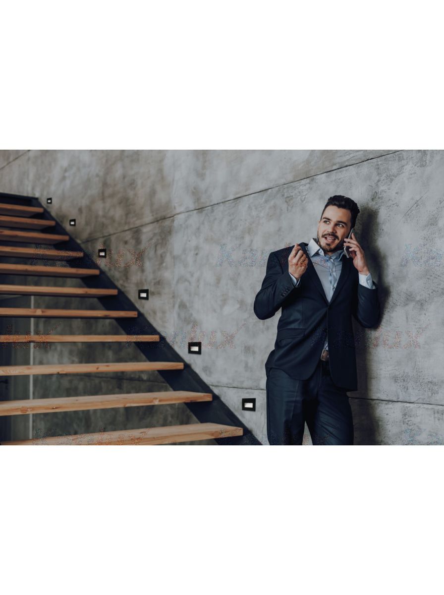 Подсветка для лестниц и ступеней Kanlux Glasi Led 3W P NW-B 33694