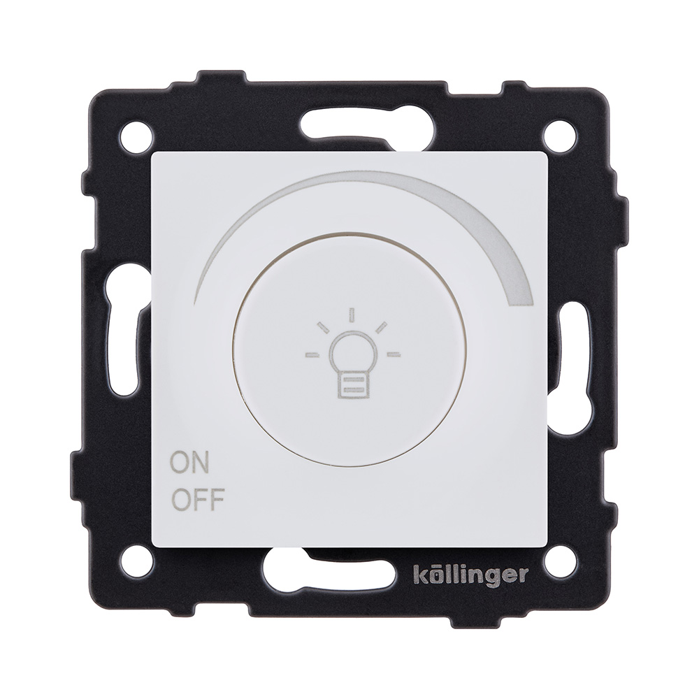 Светорегулятор универсальный 500W, белый матовый Kollinger REA-027WM для Aspekt, Eleganz, Reflex