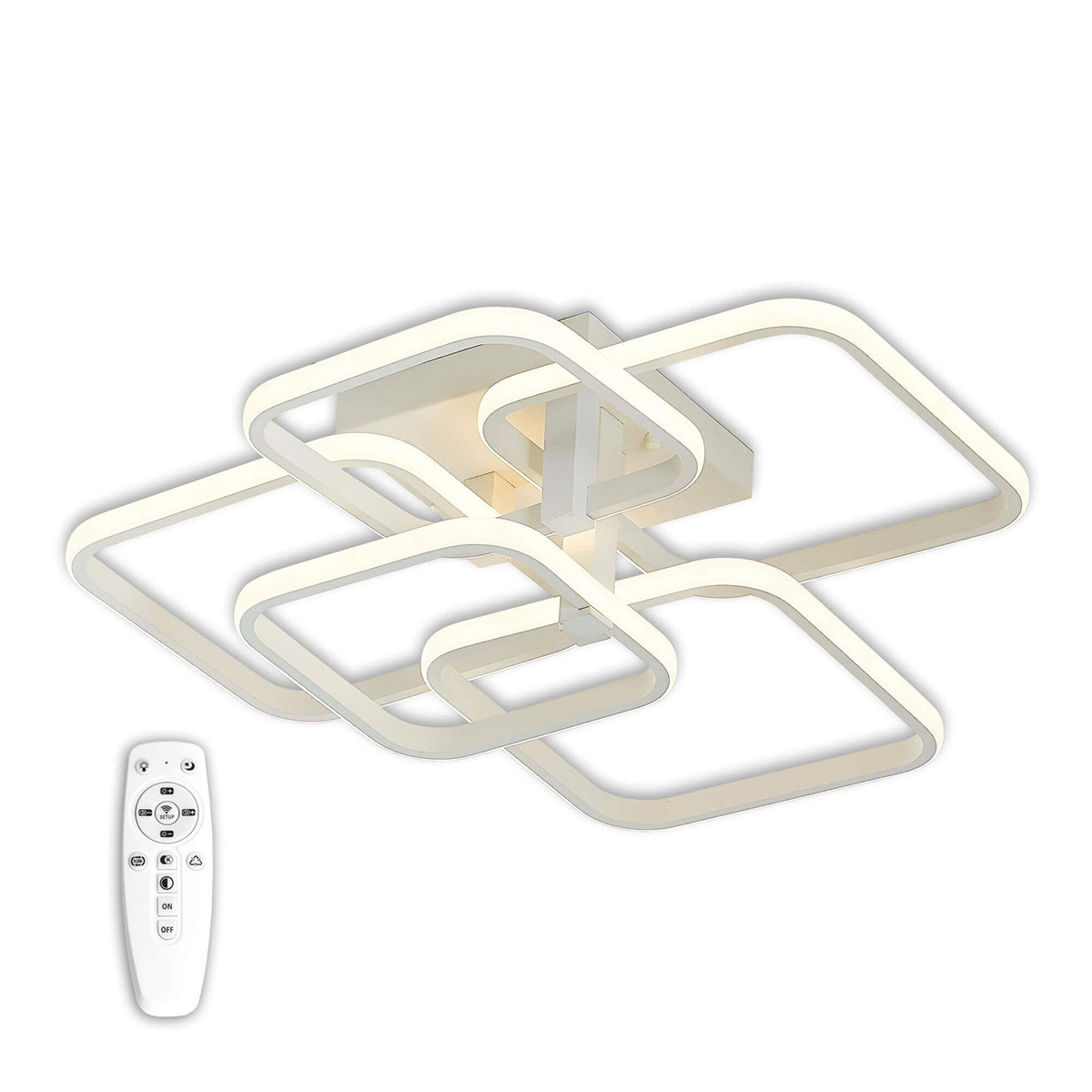 Потолочная светодиодная люстра Citilux Бакстер CL230150R