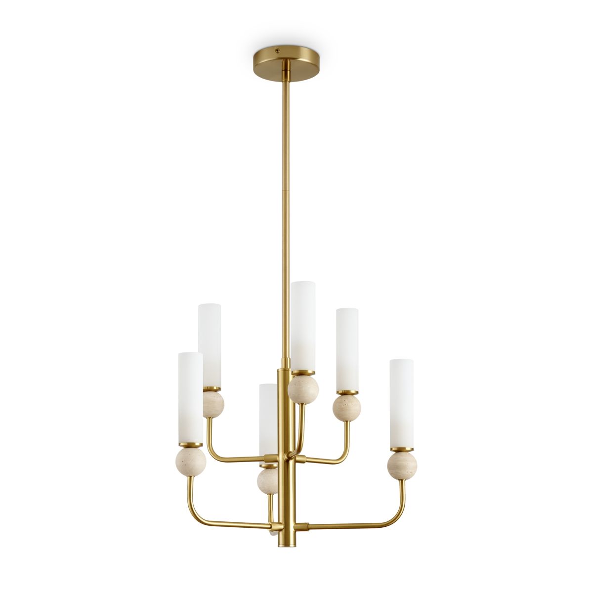 Люстра на штанге Freya Sunspot FR5482CL-06BS1