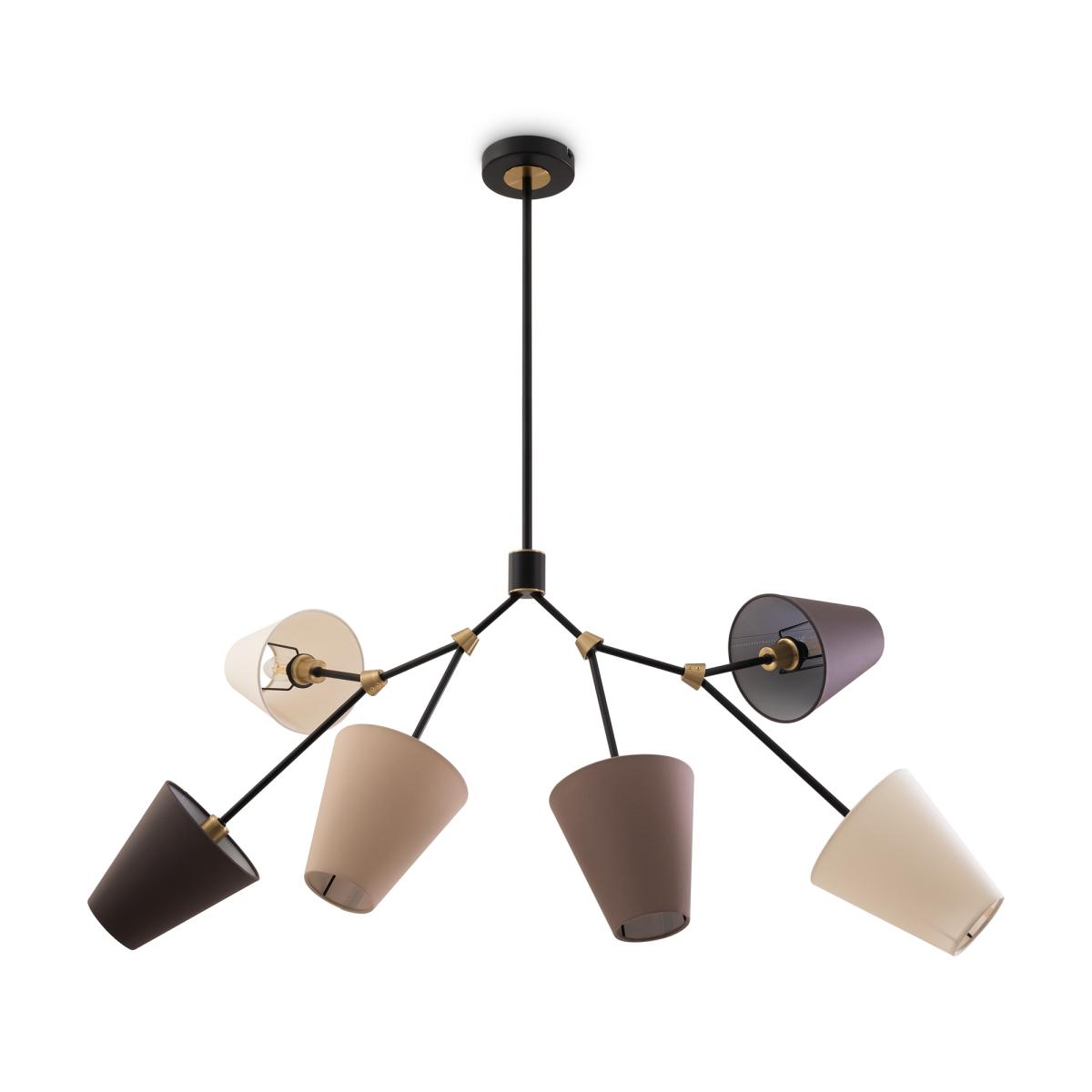 Люстра на штанге Freya Hats FR5370CL-06B