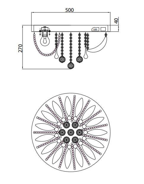 Лампа светодиодная (UL-00006497) Uniel GX53 7W 3000K матовая LED-GX53-7W/3000K+3000K/GX53/FR PLB02WH