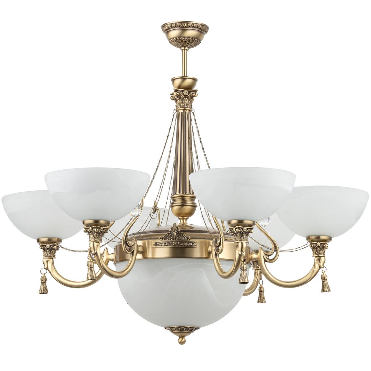 Подвесная люстра Kutek Roma ROM-ZW-6+1 (P)