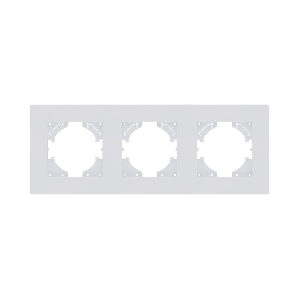 Рамка 3-постовая, белый матовый Kollinger Aspekt AT3WM