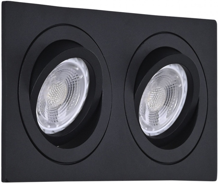 Встраиваемый светильник Arte Perfetto Luce Ingrid 3322.TCH111/2S/BK