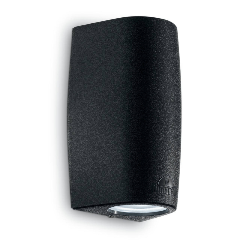 Уличный настенный светильник Ideal Lux Keope AP1 Small Nero 147802