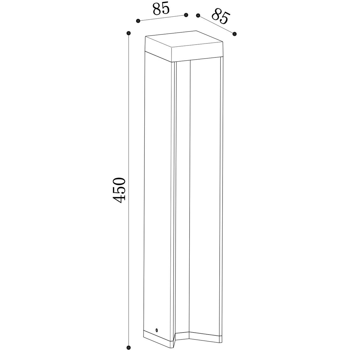 Уличный светильник Maytoni Essen O596FL-L9B4K