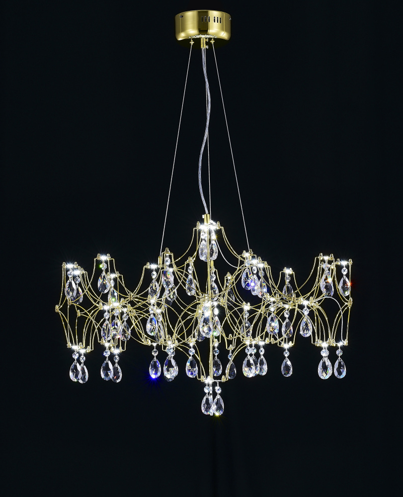 Подвесная люстра с дистанционным управлением Myfar Ileria MR2652-57P-50AD