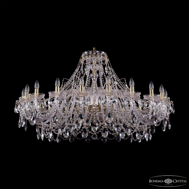 Подвесная люстра Bohemia Ivele Crystal 1411/20/460 G