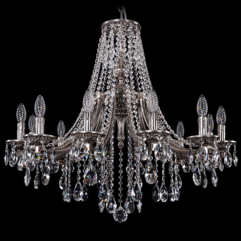 Подвесная люстра Bohemia Ivele 1771/12/270/B/NB