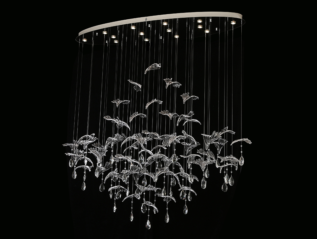 Потолочная люстра Newport Verona 8220/140 С oval chrome М0070752