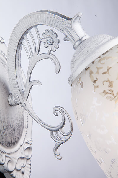 Бра Eurosvet Нимфа 70039/1 белый с серебром