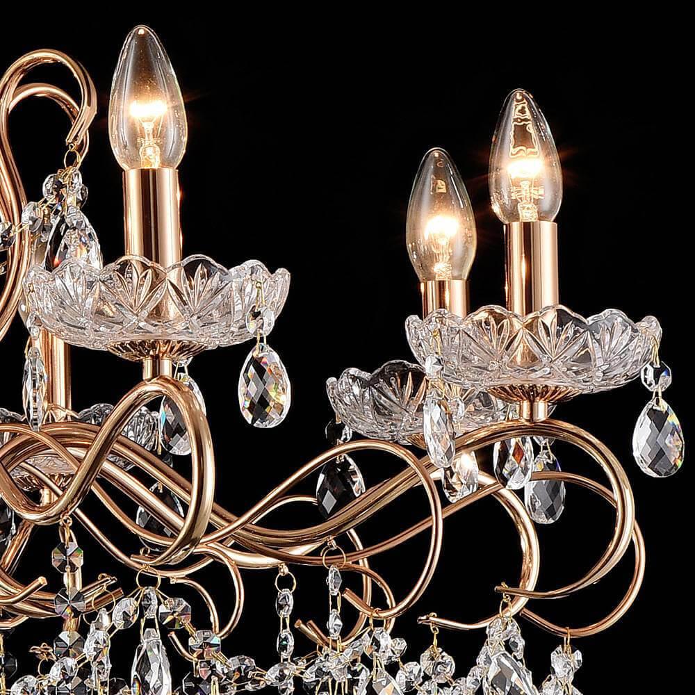 Подвесная люстра Lumien Hall Юнона 0016/8P-FGD