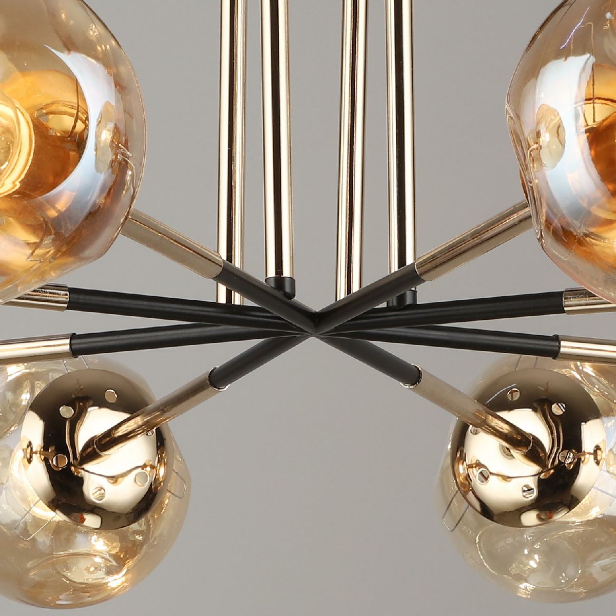 Люстра на штанге Reluce 05014-0.3-08 COFFEE+FGD