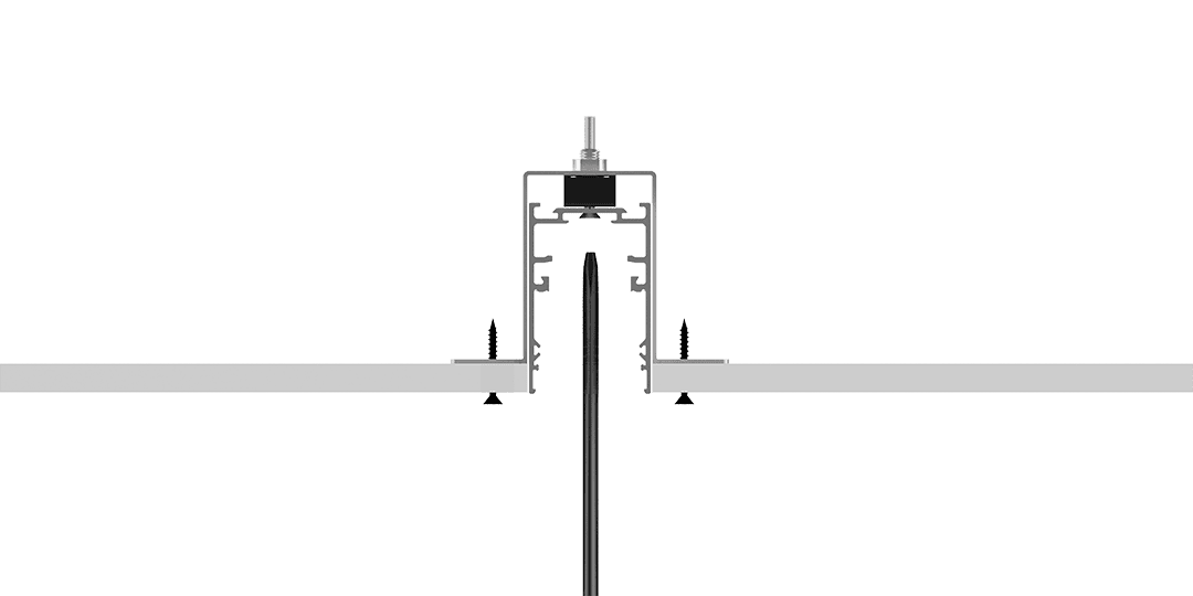 Крепление для профиля Lumker L5570-BI 003230