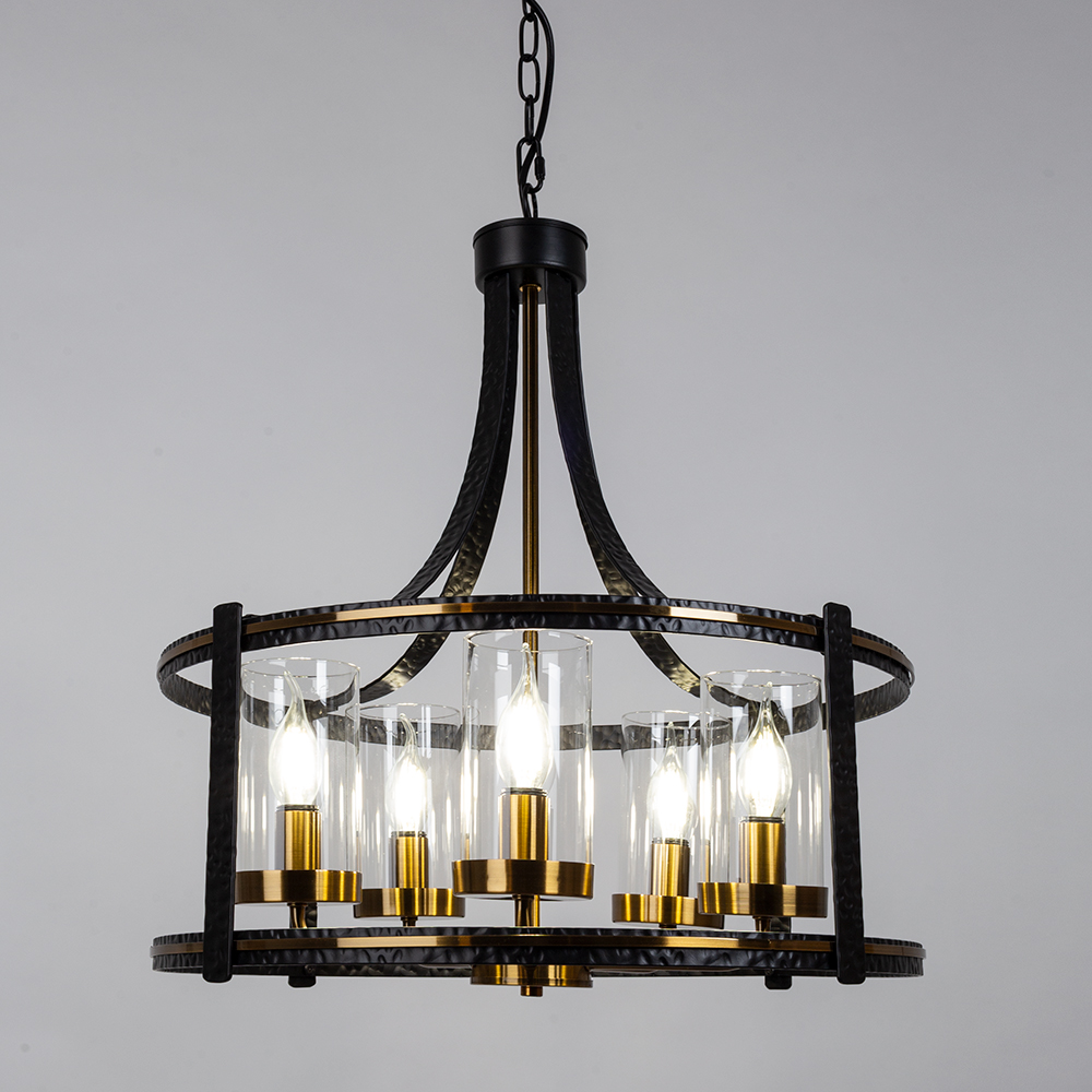 Подвесная люстра Arte Lamp Avior A7011SP-5BK