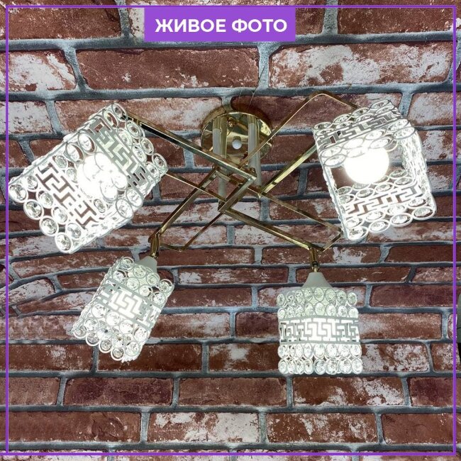 Потолочная люстра Wedo Light Yasin 66056.01.10.04