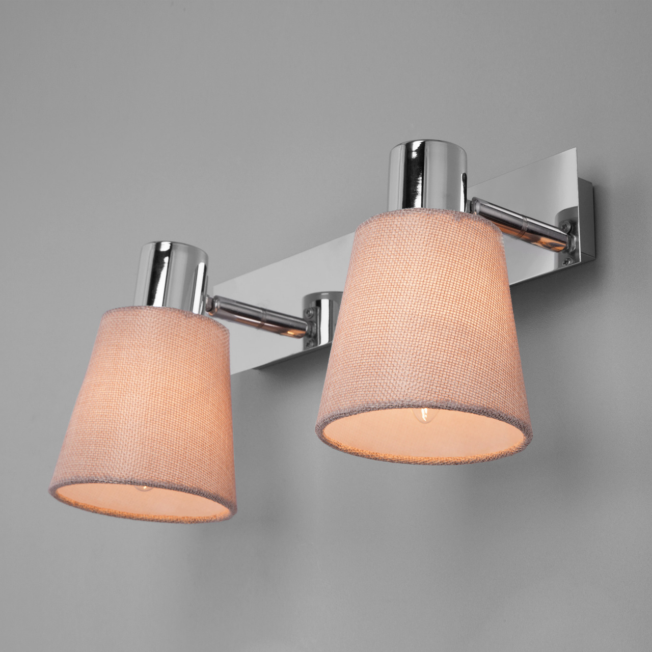 Спот Eurosvet Culver 20080/2 хром/бежевый