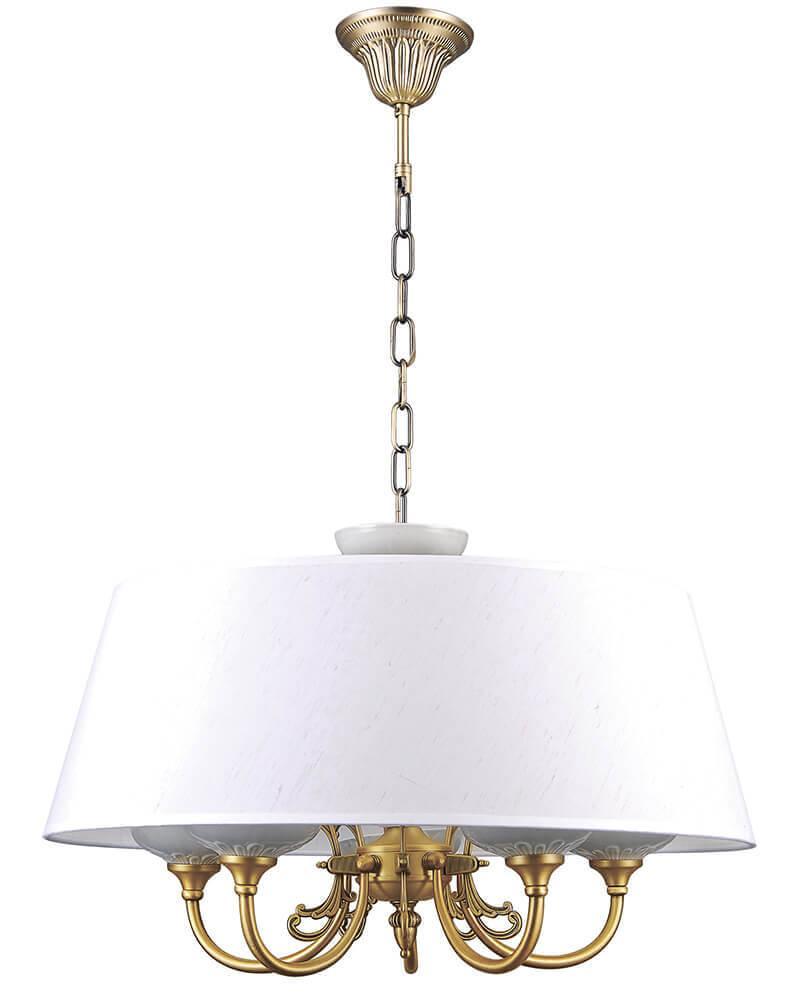 Подвесная люстра Lumien Hall Лива 1025/5P-AB-WT