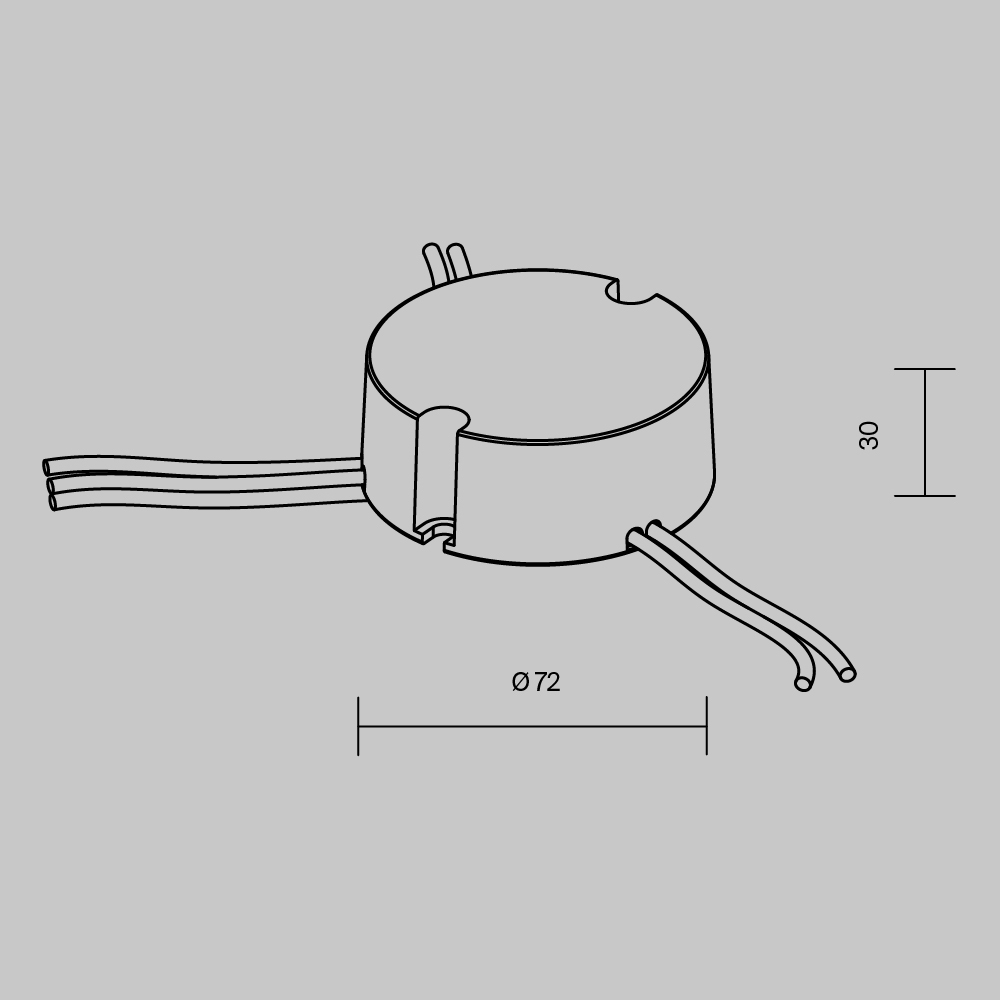 Источник тока Maytoni Dali 36Вт DC42В IP20 721028