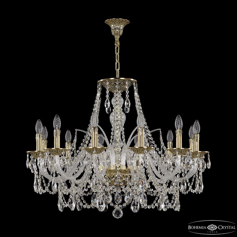 Подвесная люстра Bohemia Ivele Crystal 16211/12/300 GB