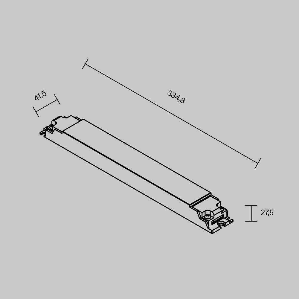 Источник напряжения Maytoni Dali 200Вт DC24В IP20 725014
