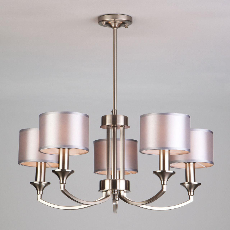 Подвесная люстра Eurosvet Diana 60067/5 сатин-никель